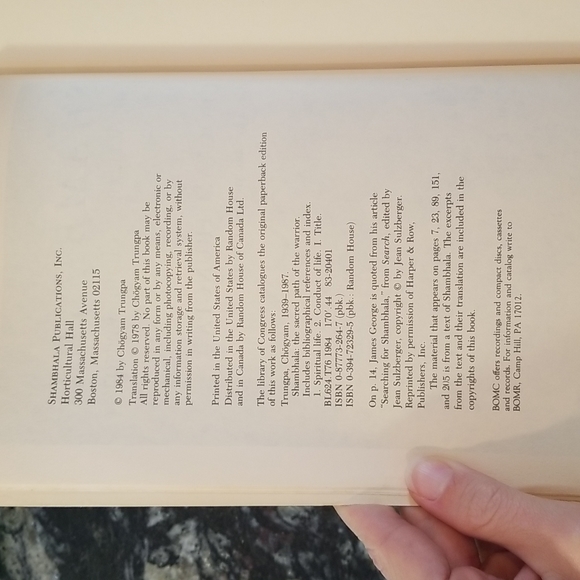 Shambhala: The Sacred Path of the Warrior by Chogyam Trungpa - Picture 4 of 10